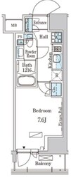 入谷駅 徒歩5分 8階の物件間取画像